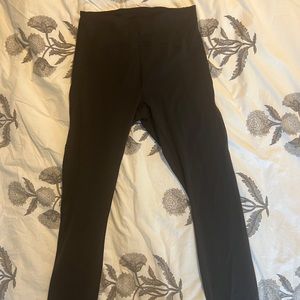Lululemon black Instill high rise tight 25” sz 6